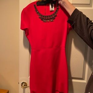 Bcbg red dress